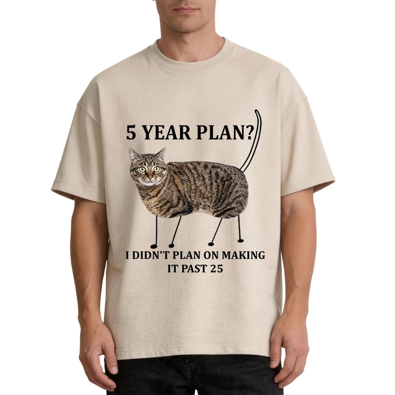 Tokyocanvas 5 Year Plan Unisex Washed T-Shirt