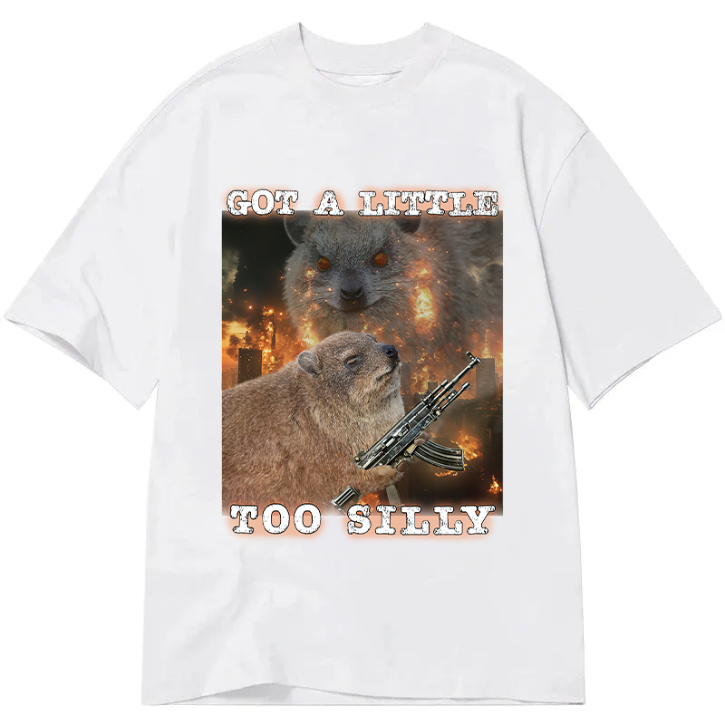 Tokyocanvas Got A Little Too Silly Rock Hyrax Classic T-Shirt