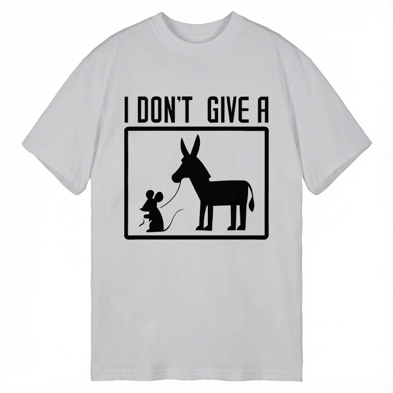 Tokyocanvas I Don't Give A Rats Ass Funny Classic T-Shirt