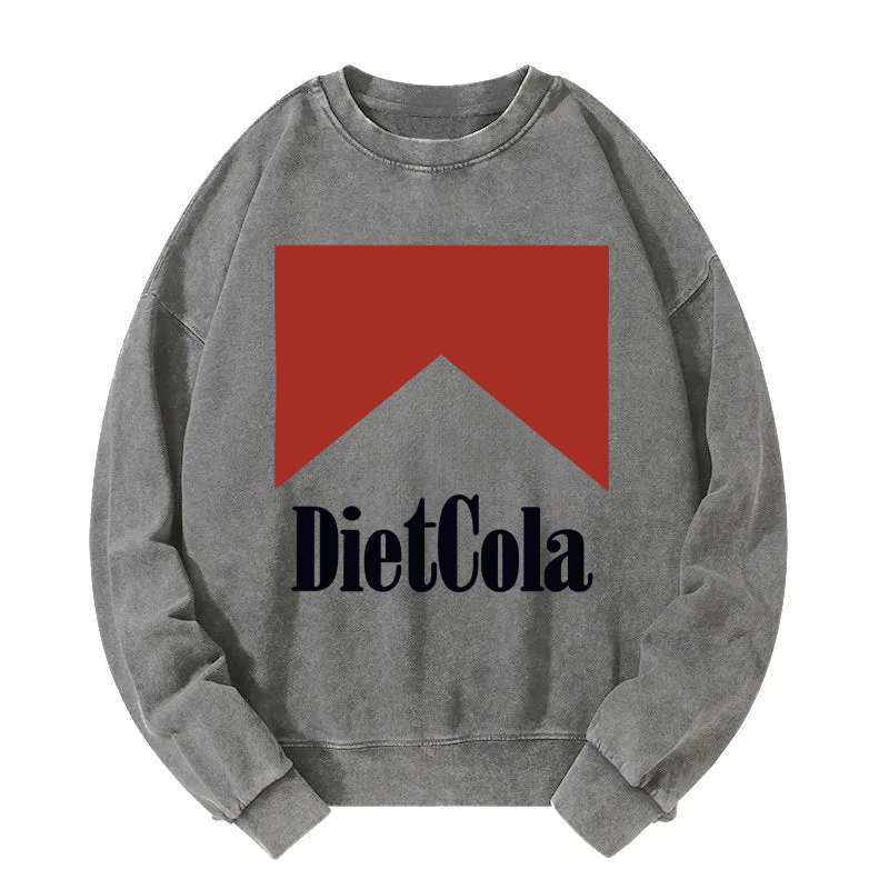 Tokyocanvas Diet Cola Marlboro Washed Sweatshirt