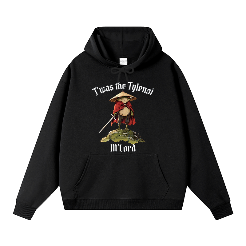 Tokyocanvas Humorous Autism Meme Fleece Lined Hoodie