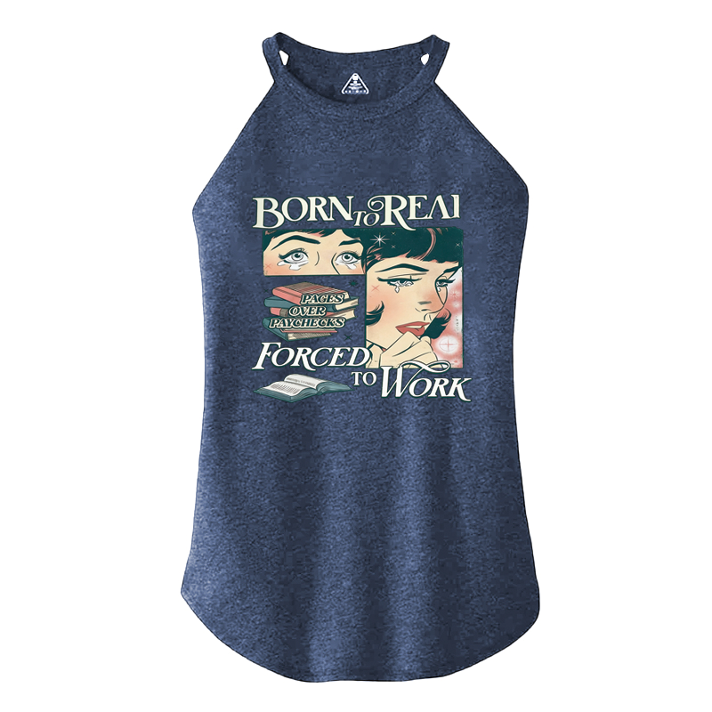 Tokyocanvas Born To Read Cotton Tank