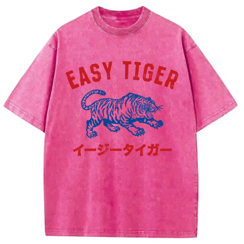 Tokyocanvas Easy Tiger Washed T-Shirt