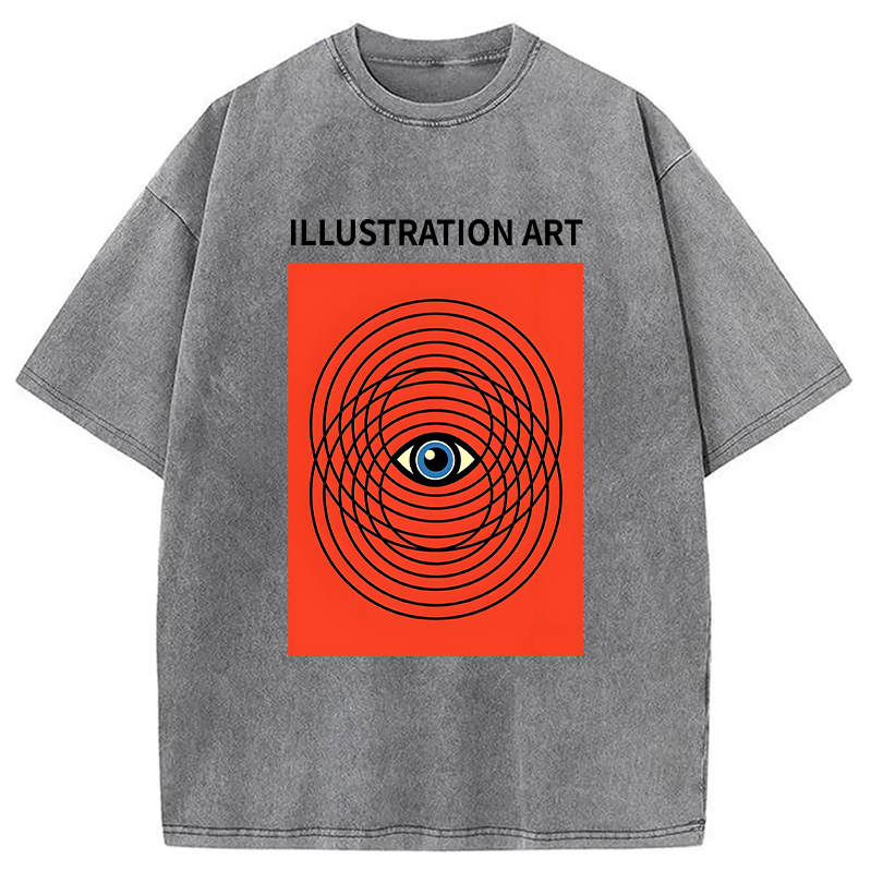 Tokyocanvas Hypnotic By Carbine Washed T-Shirt