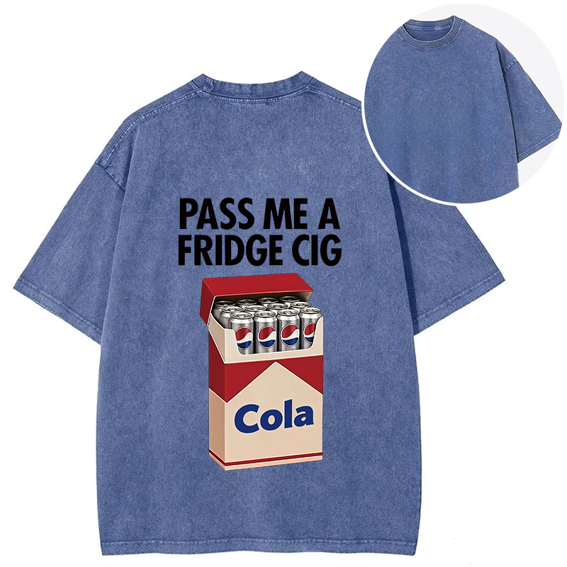 Tokyocanvas I Need A Diet Pepsi Back Washed T-Shirt