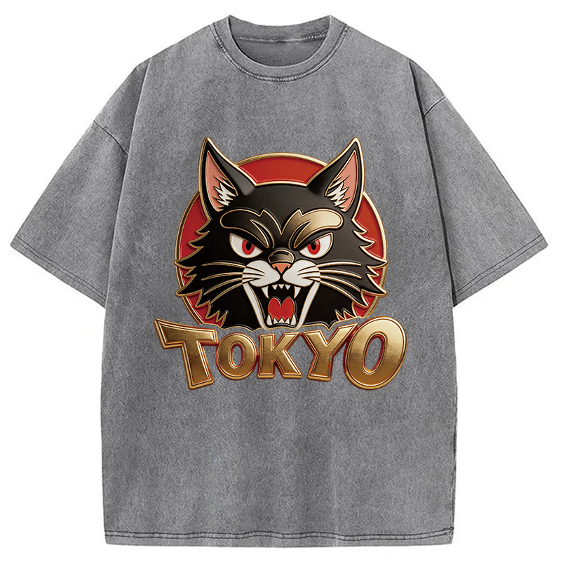 Tokyocanvas Happy 2nd Anniversary! Washed T-Shirt