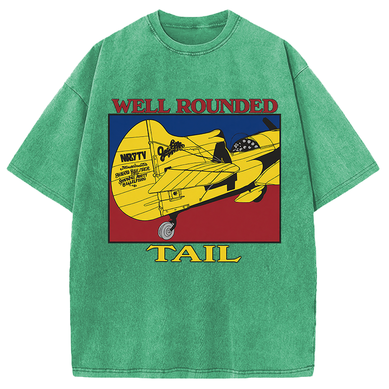 Tokyocanvas Well Rounded Tail Washed T-Shirt