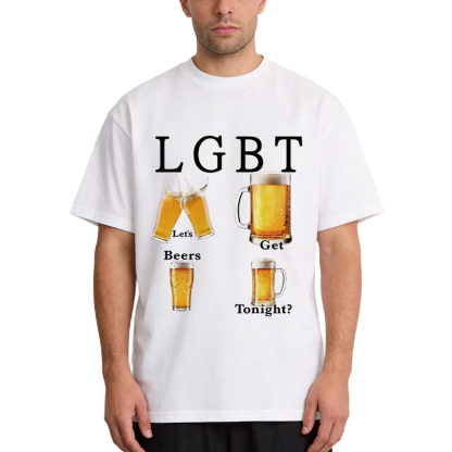 Tokyocanvas Lets Get Beers Classic T-Shirt