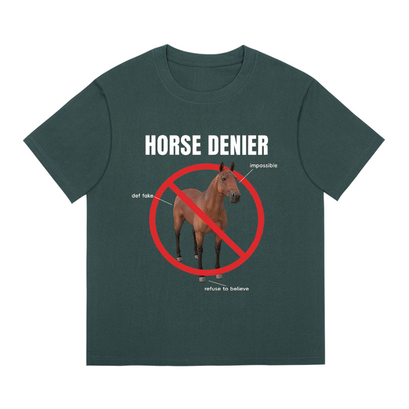 Tokyocanvas Horse Denier Analysis Boxy T-shirt