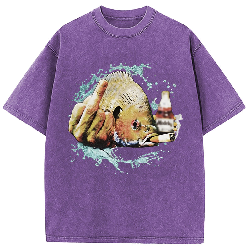 Tokyocanvas Dope Ass Bluegill Washed T-Shirt