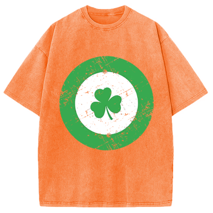 Tokyocanvas Awesome St Patricks Day Washed T-Shirt