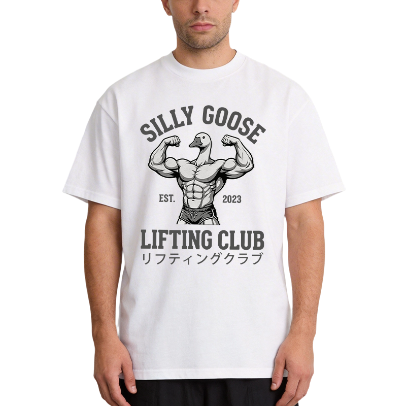 Tokyocanvas Silly Goose Lifting Classic T-Shirt