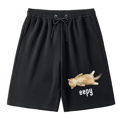 Tokyocanvas Silly Sleepy Cat Meme Classic Short