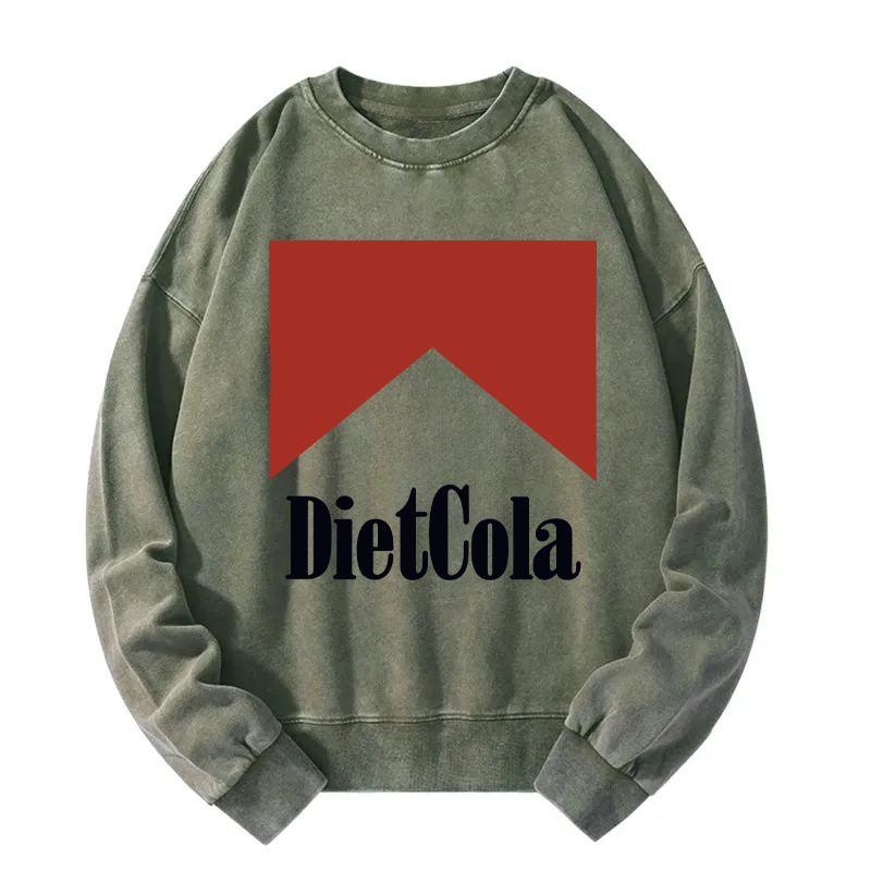 Tokyocanvas Diet Cola Marlboro Washed Sweatshirt