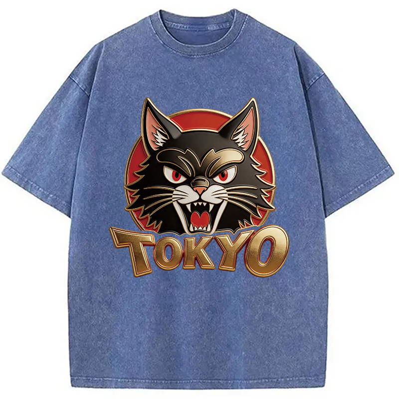 Tokyocanvas Happy 2nd Anniversary! Washed T-Shirt