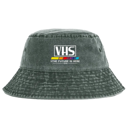 Tokyocanvas VHS 1976 Vintage Washed Bucket Hat