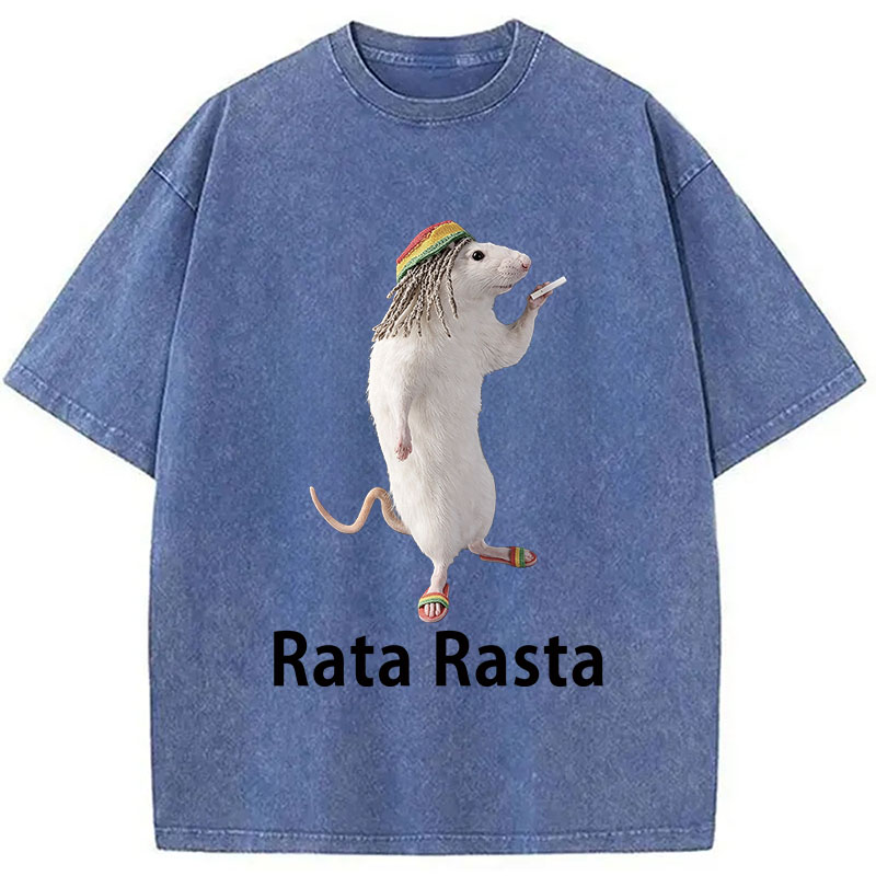 Tokyocanvas Rata Rasta Washed T-Shirt