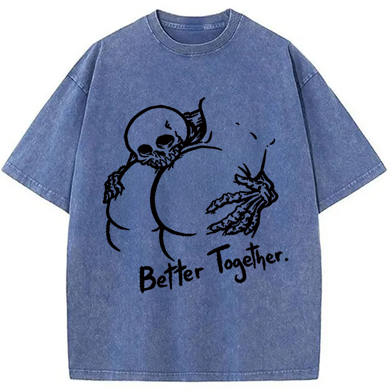Tokyocanvas Better Together Washed T-Shirt