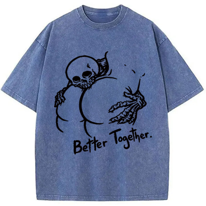 Tokyocanvas Better Together Washed T-Shirt