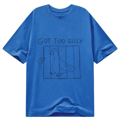 Tokyocanvas Got Too Silly Meme Classic T-Shirt
