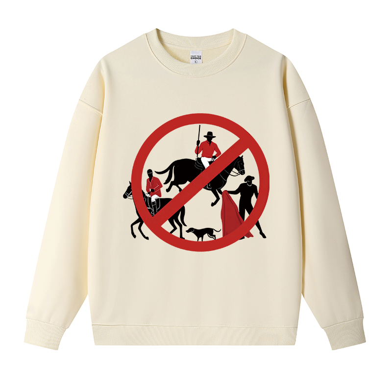 Tokyocanvas Ban Bloodsports Fleece Lined Sweatshirt