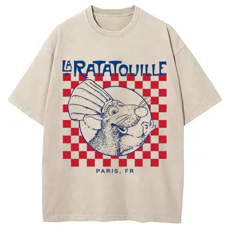 Tokyocanvas Chef Rat Washed T-Shirt