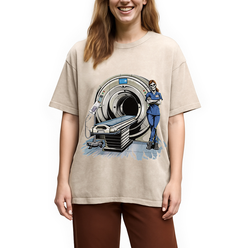 Tokyocanvas RADIATION REAPER Washed T-Shirt
