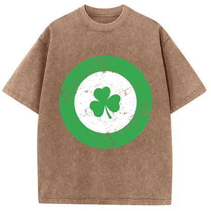 Tokyocanvas Awesome St Patricks Day Washed T-Shirt