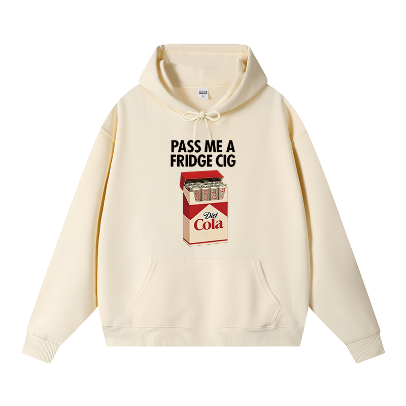 Tokyocanvas I Need A Diet Cola Fleece Lined Hoodie