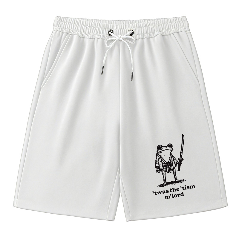 Tokyocanvas Focused Samurai Frog Classic Short