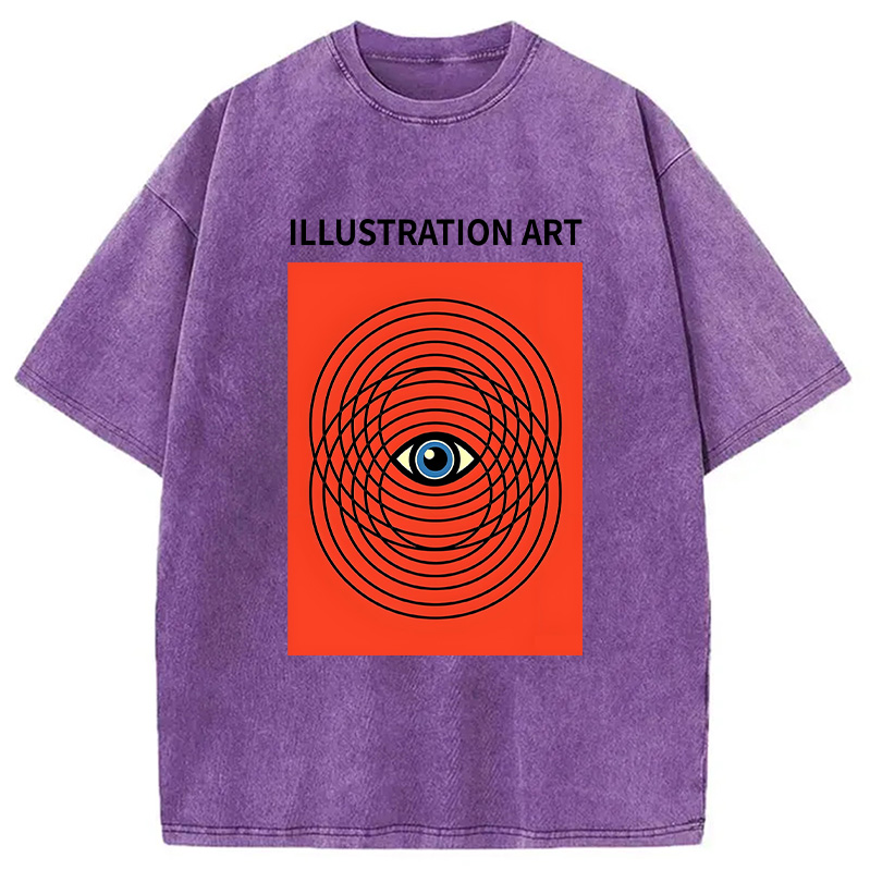 Tokyocanvas Hypnotic By Carbine Washed T-Shirt