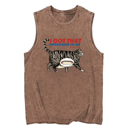 Tokyocanvas I Got That Dog In Me Japan Washed Tank