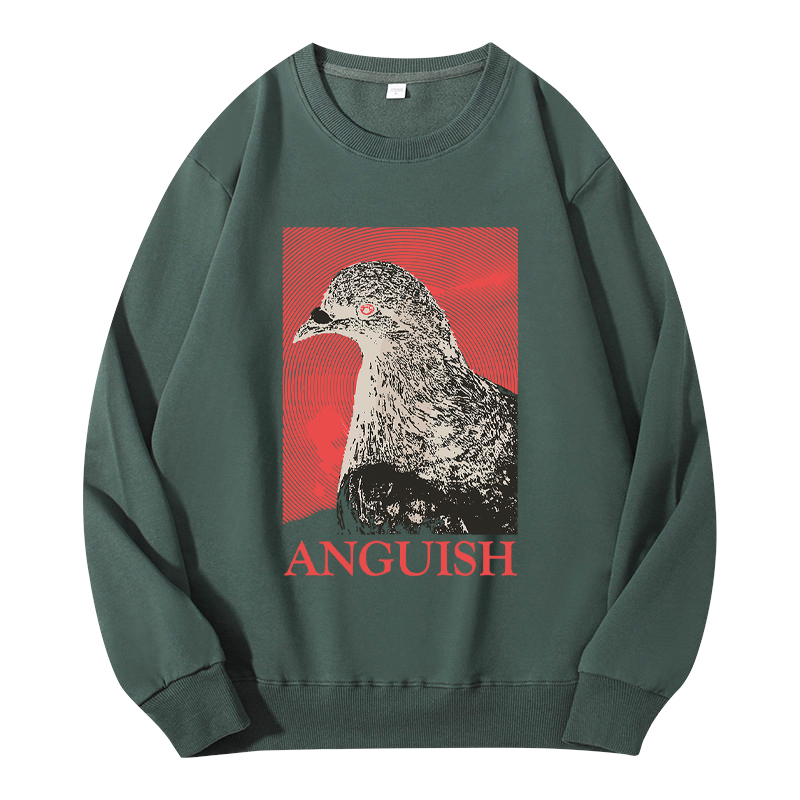 Tokyocanvas The Weight of Urban Anguish Classic Sweatshirt