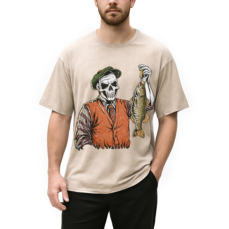 Tokyocanvas ASCOT ANGLER Washed T-Shirt