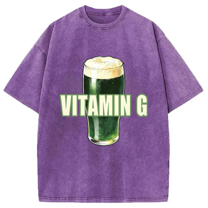 Tokyocanvas Vitamin G St. Patrick's Washed T-Shirt