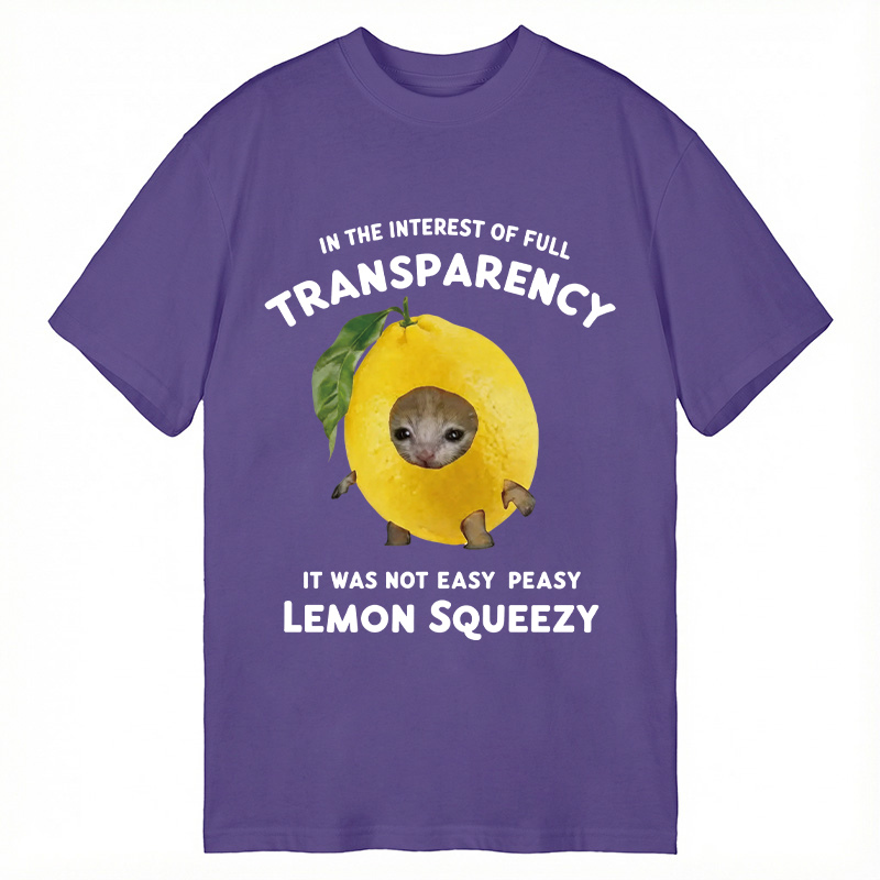 Tokyocanvas Easy Peasy Lemon Squeezy Classic T-Shirt