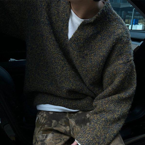 Tokyocanvas Little Deer Christmas Sweater