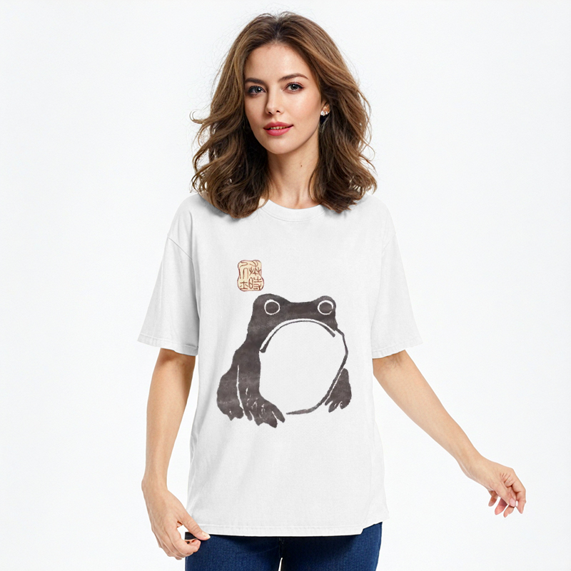 Tokyocanvas Matsumoto Hoji woodblock print frog Classic T-Shirt