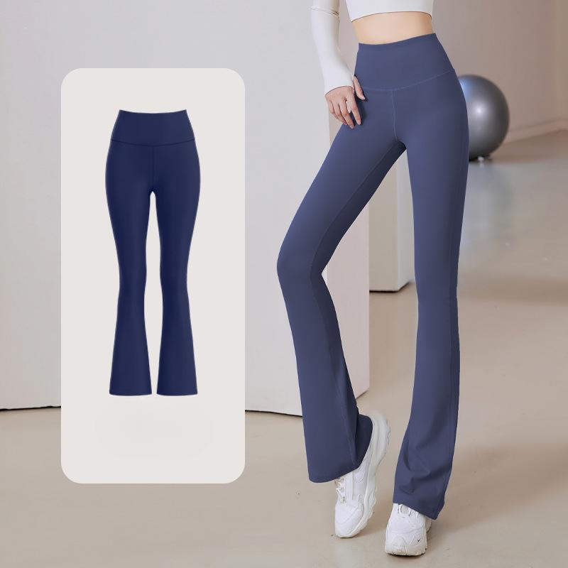 Tokyocanvas Elegant Fitness Yoga Flared Trousers