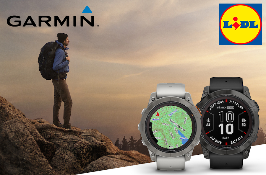 Největší prodejna LIDL v Itálii se otevírá 1. července! Garmin Fenix® 7X Sapphire Solar