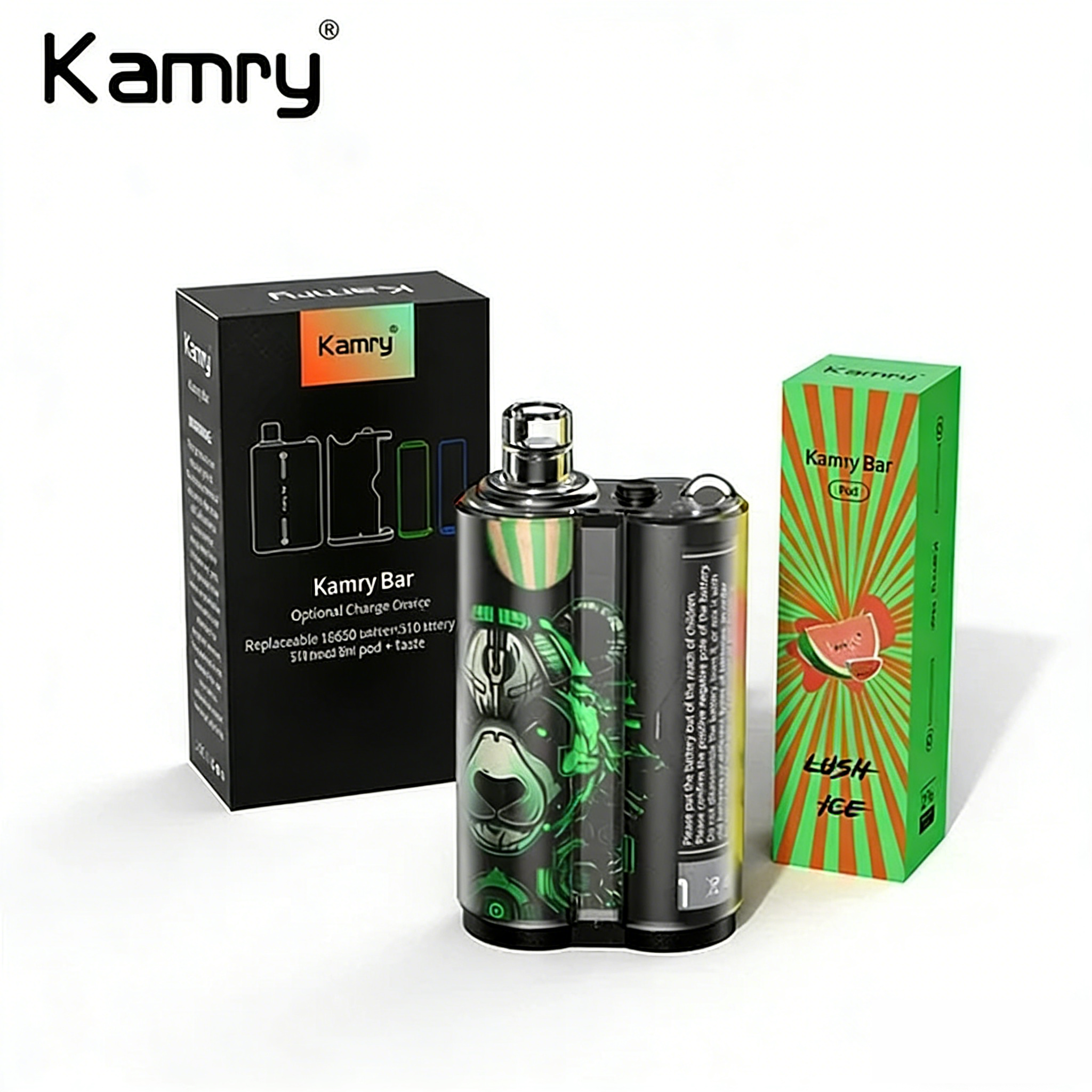 Kamry Bar 7000 Puffs  Vape Pod Mod  Kit