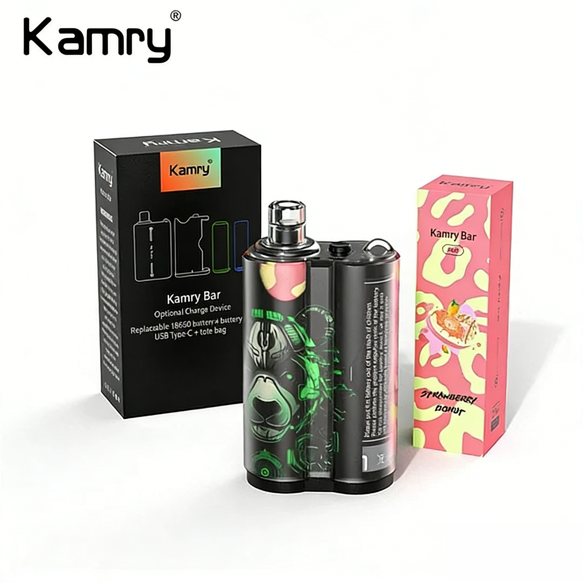 Kamry Bar 7000 Puffs  Vape Pod Mod  Kit