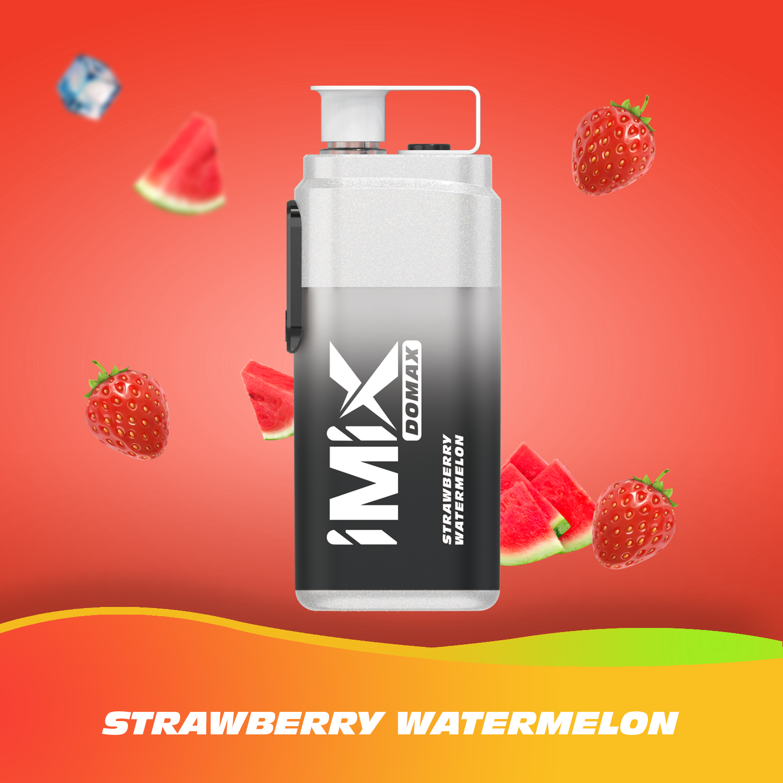 IMIX DOMAX 35000 PUFFS - STRAWBERRY WATERMELON-ELFBARVAPE