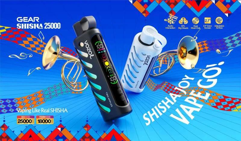 Unlocking Ultimate Vape Experience: VOZOL Gear Shisha 25000 disposable vape Review