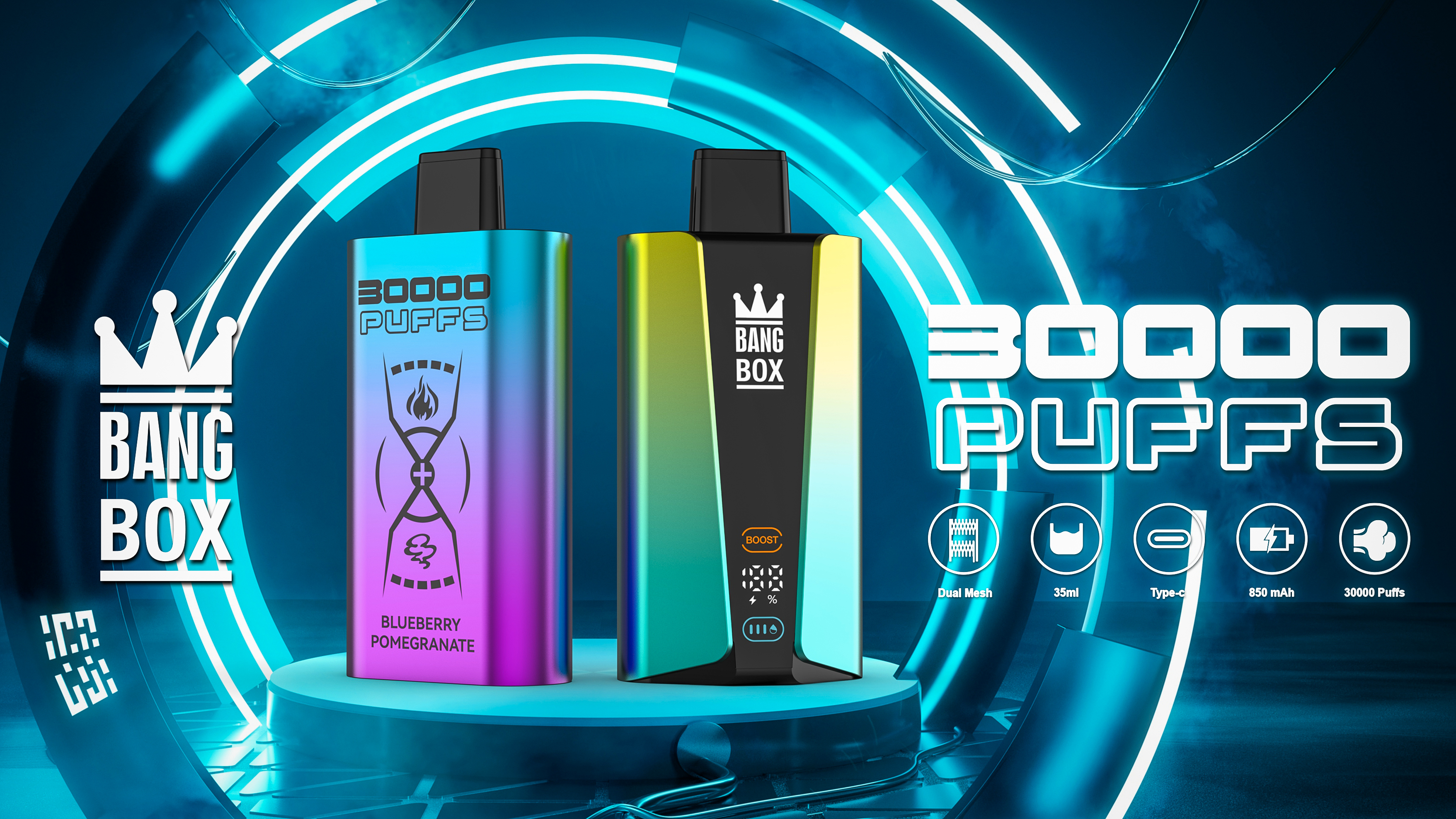 why the best choice  is Bang Box 30000 Puffs Double Flavour Disposable Vape?