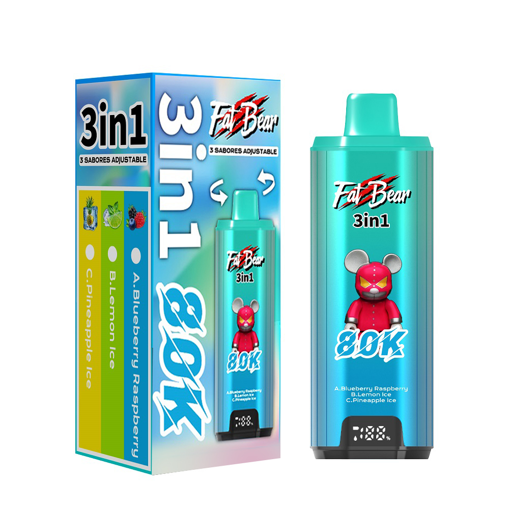 Fat Bear Triple 3 in 1 80000 Puffs Disposable Vape