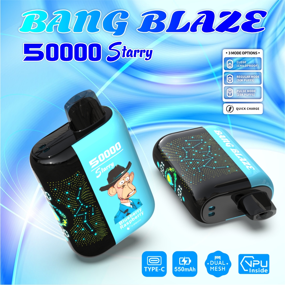 Bang Blaze 50000 Puffs – Starry Screen Disposable Vape