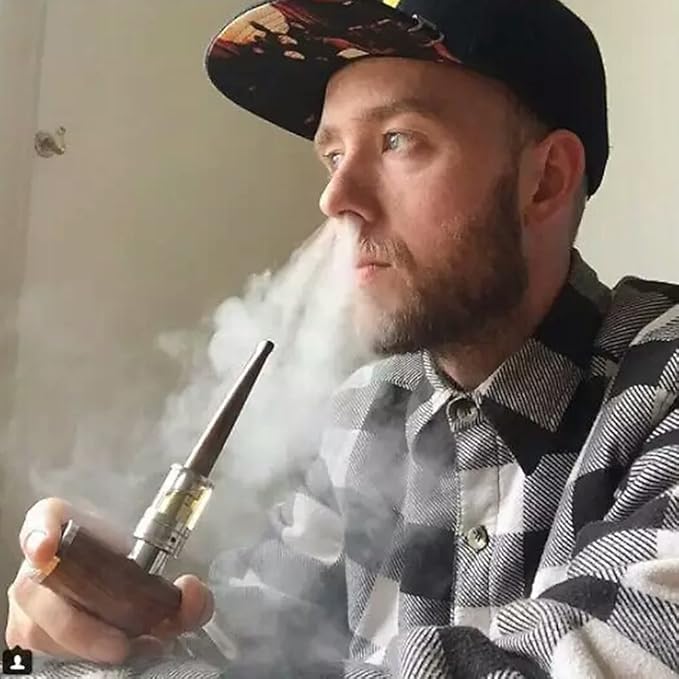 kamry k1000 Plus Wood Color e-cig Pipe (Mouthpiece)