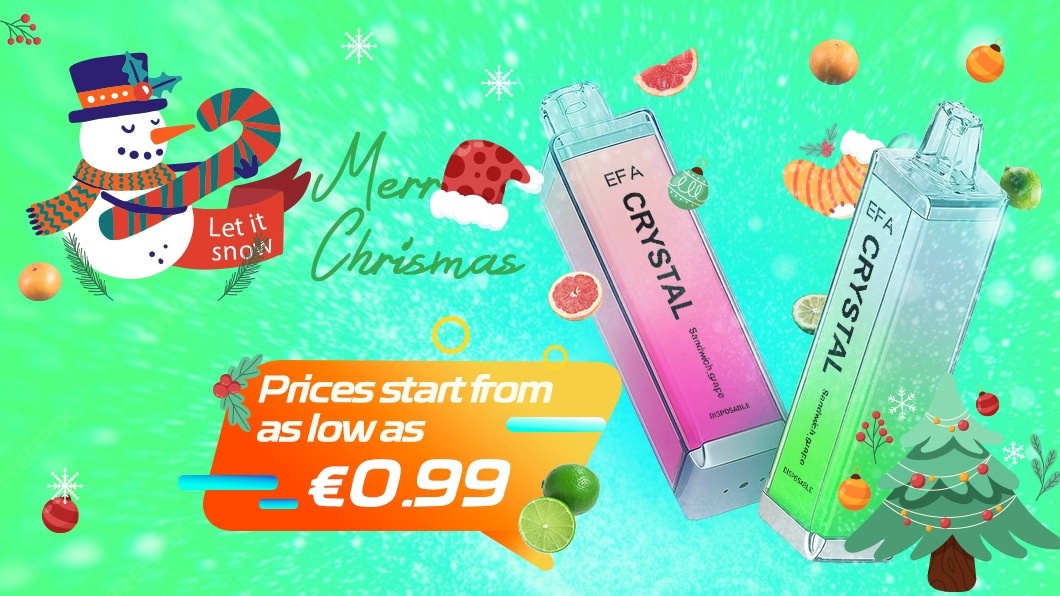 EFA Crystal Pro Max 4000 puffs disposable Vape