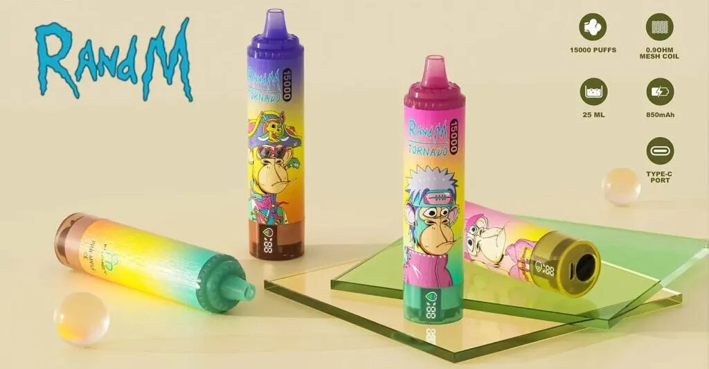 The Ultimate Behemoth Appears-Fumot RandM Tornado 15000 Disposable vape Review